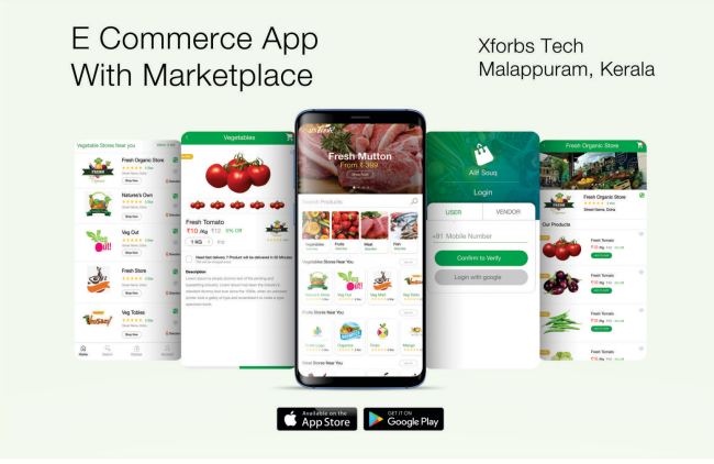 online grocery app